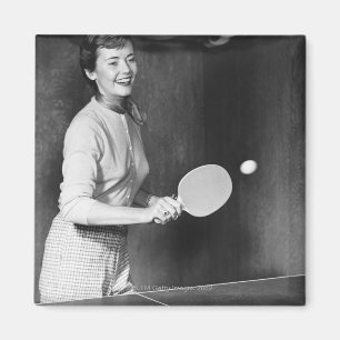 Tennis speltafel voor vrouwen magneet