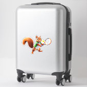 Tennis Squirrel Sticker (Koffer)