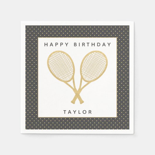 Tennis Star Servet (Voorkant)