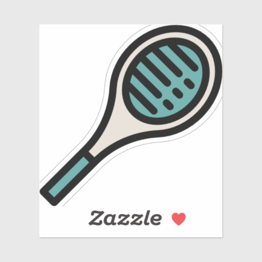 tennis sticker (Vel)