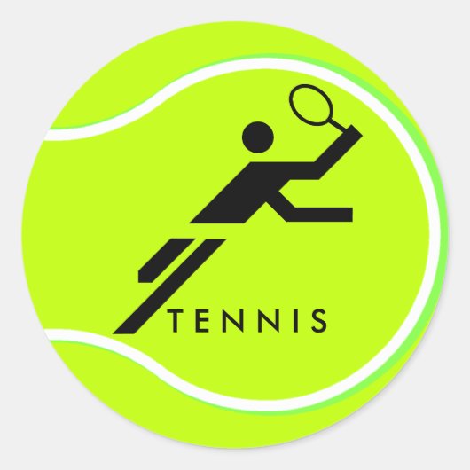 Tennis Sticker 1 (Voorkant)