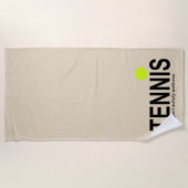 Tennis Strandlaken (Voorkant)