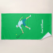 Tennis Strandlaken (Voorkant)