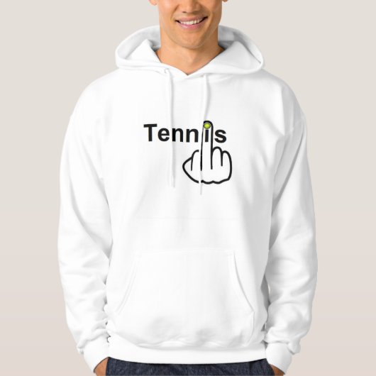 Tennis sweat - shirt à capuche Flip (Devant)