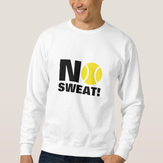 Tennis Sweater | Geen Sweat. (Voorkant)