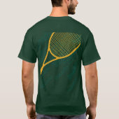 tennis t-shirt (Achterkant)
