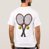 Tennis T-shirt (Achterkant)