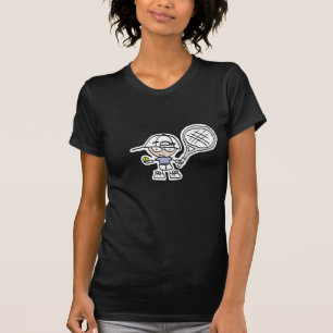 Tennis T-Shirt met aanpasbare cartoon