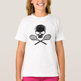 Tennis T-shirt met huid en gewas