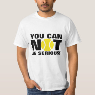 Tennis T-shirt voor Mac Je kunt het niet menen!