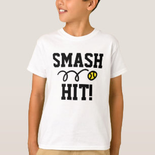 Tennis t-shirt voor mannen kinder Smash hit!
