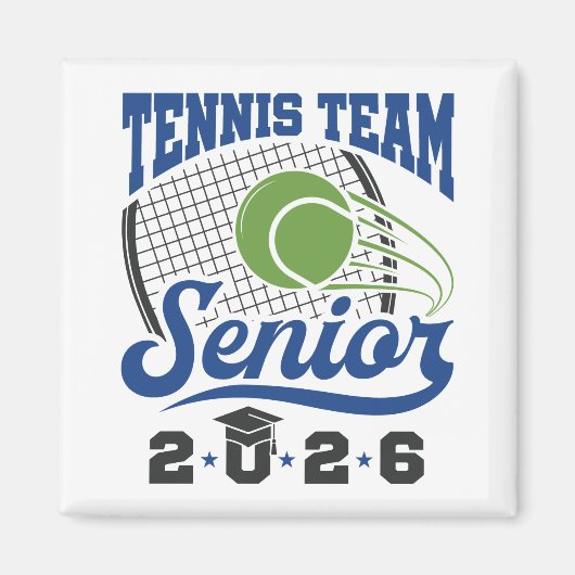 Tennis Team Eindexlassers 2026 Magneet (Voorkant)
