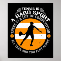 Tennis - Tennis is een harde sport