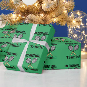 Tennis Tennis Player Cadeaupapier