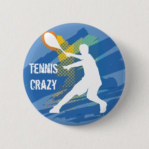 Tennis Tennis Tennis Ronde Button 5,7 Cm