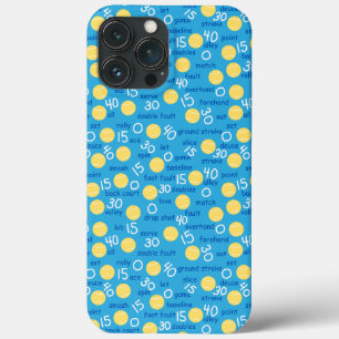 Tennis termen iPhone 13 pro max hoesje