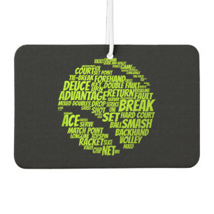 Tennis Terms Tennis Player Tennis Ball afspelen Luchtverfrisser