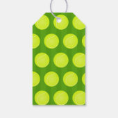 Tennis thema Gastje Hartelijk dank Cadeaulabel (Achterkant)