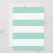 Tennis Thème Anniversaire Fête Invitation (Dos)