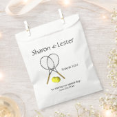 Tennis Theme Bedankzakje (Geknipt)