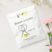 Tennis Theme Bedankzakje (Gezegeld)