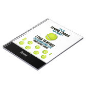 Tennis Threator Coach Notitieboek (Linkerzijde)