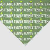 Tennis Tissuepapier (Detail)