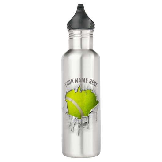 Tennis tordu Bouteille d'eau en acier inoxydable (Droite)