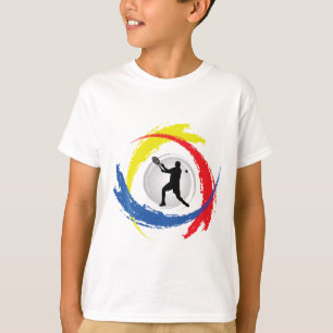 Tennis Tricolor Emblem (mannelijk) T-shirt