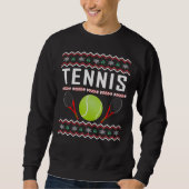 Tennis Ugly KerstSweater Trui (Voorkant)