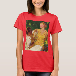Tennis uit het verleden, Liefde en Romantiek T-shirt