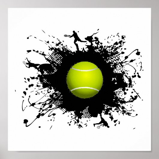 Tennis Urban Style Poster (Voorkant)