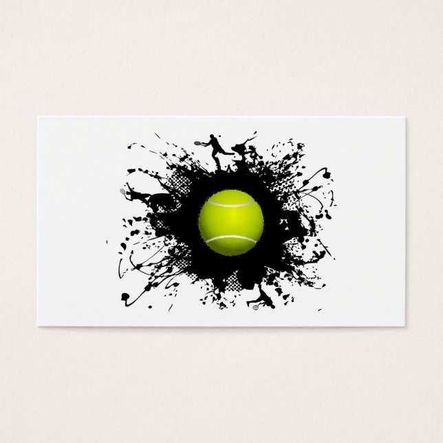 Tennis Urban Style Visitekaartjes (Voorkant)