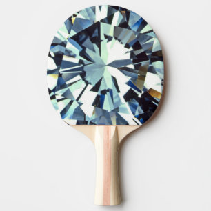 Tennis van tabel met Tiffany Ping Pong Paddle Tafeltennisbatje