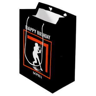 Tennis verjaardag, tennis meisje speler medium cadeauzakje