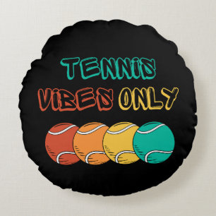 Tennis vibes alleen kussen ontwerp