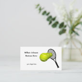 Tennis Visitekaartje (Staand voorkant)