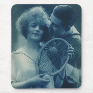 Tennis voor Vintage Sport, Liefde en Romantiek Muismat