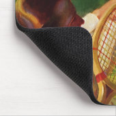 Tennis voor volwassenen, Liefde en Romantiek Muismat (Hoek)