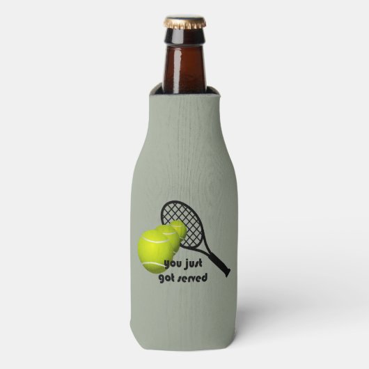 Tennis Vous Venez D'Être Servi Drôle Glacière Bout (Bottle Devant)