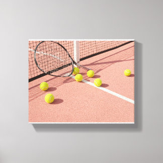  Tennis Wall Art | Retro Tennis Club Poster Canvas Afdruk