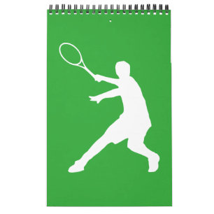 Tennis-wandkalender voor speler, coach en ventilat kalender