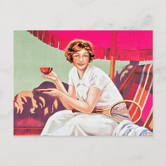 Tennis Woman uit Phoscao Ad Briefkaart