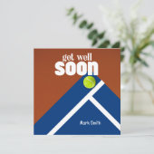 Tennis wordt snel beter kaart (Staand voorkant)