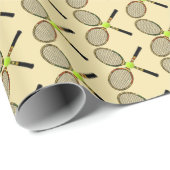 Tennis Wrapping Paper Cadeaupapier (Rol Hoek)