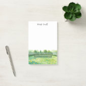 Tennisbaan aquarel post-it® notes (Kantoor)