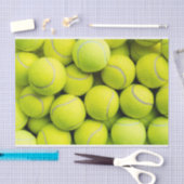 Tennisbal Fuzz Patroon Tissuepapier (Craft)