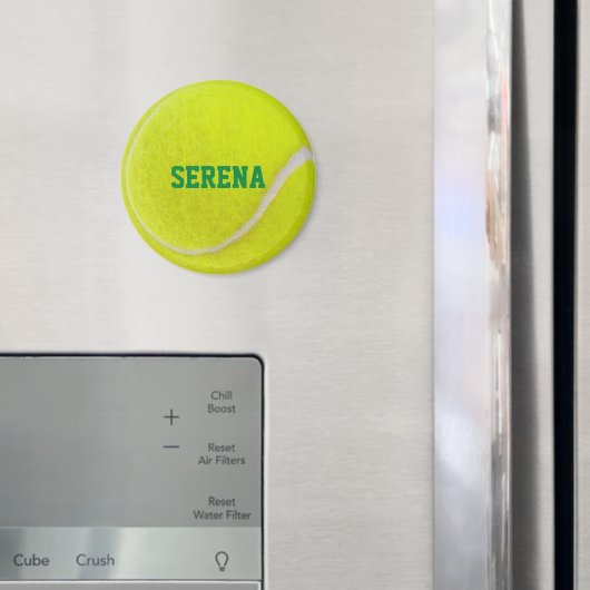 Tennisbal gepersonaliseerde magneet (Insitu (Koelkast))