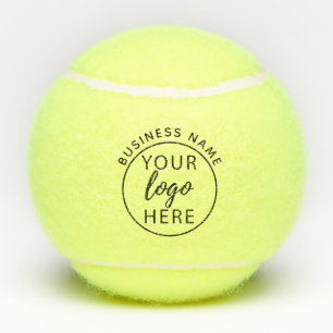 Tennisbal met op maat gemaakt bedrijfslogo tennisballen