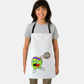 Tennisbal met Tennis racket Schort (Insitu)